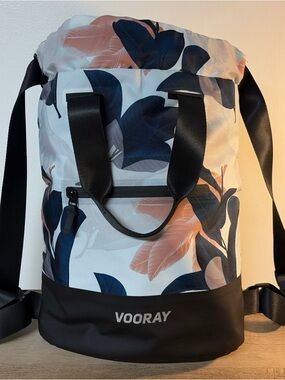 Vooray Flex Cinch Backpack - Durable & Water-Resistant 23 Liter- Drawstring Bag